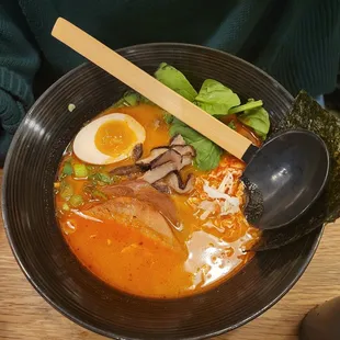 Spicy miso ramen