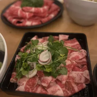 Front wagyu toro, back prime