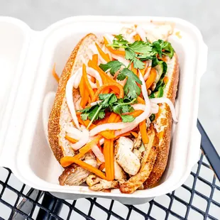 Chicken Banh Mi IG: michellelieats