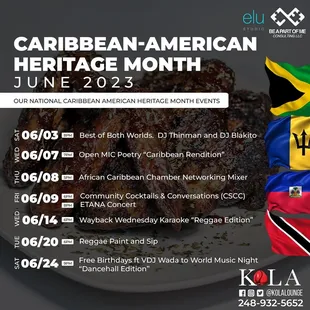 caribbean american heritage month