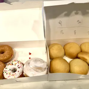 a box of doughnuts