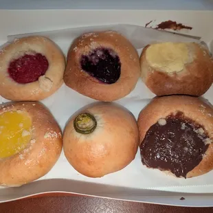 dough desserts, donuts, food