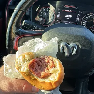 Jalapeño and cheese kolache!