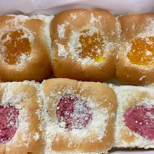 Apricot and Strawberries and Cream