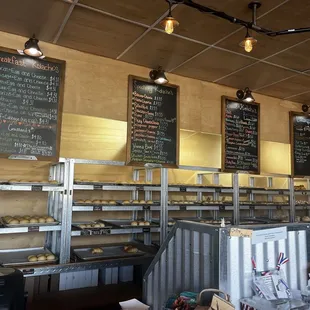 a variety of baked goods