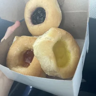 Fruit Kolaches perfect for a road trip.
