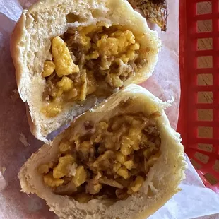 Bacon, egg and cheese