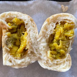 Green chile, egg, and cheese!