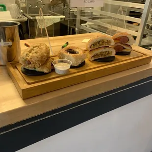 burgers, food