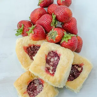 Strawberry kolaches