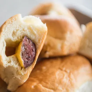 Venison Pork Sausage and Cheese