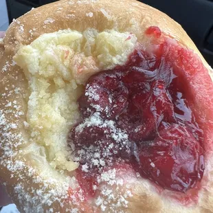 Cherry cream cheese kolache