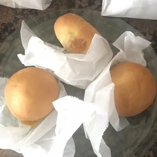 Sausage, egg, cheese and sausage and egg, cheese and bacon.