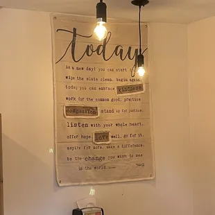 Sitting area upstairs