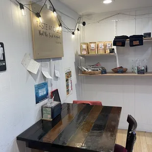 I love the little items for sale and the Christian decor
