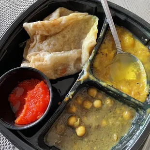 Incredible oil to food ratio