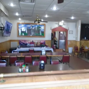 View looking in from the front entryway.