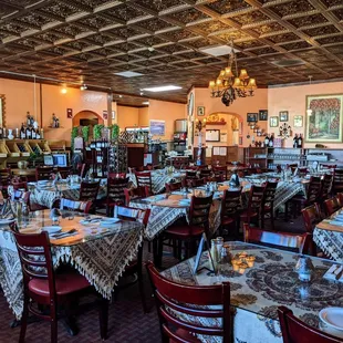 An exceptional and beautiful dining area