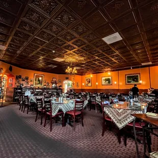 the interior of a restaurant