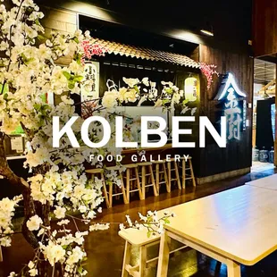 Section of Concept "Kinju Ramen". -best place to eat and hang out-