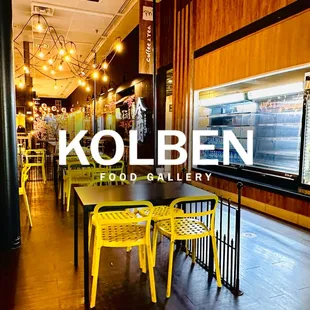 Section of Concept "Phi Coffee &amp; Tea". -best place to eat and hang out-