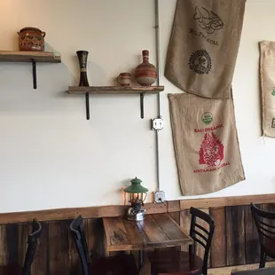 Nice decor inside