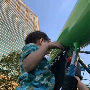 Reaching new heights.