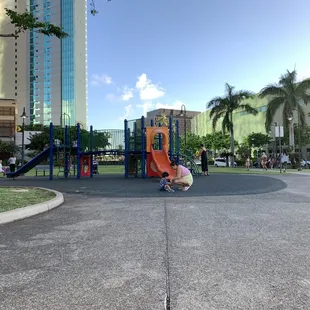 Enjoying the Park with the Family