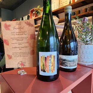 They even have bottled cider and great Italian wine selection