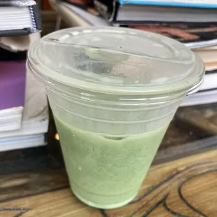 Rose cardamom matcha