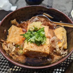 Agedashi tofu