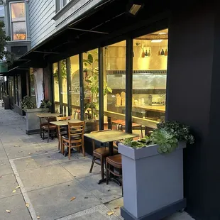 Outdoor seats