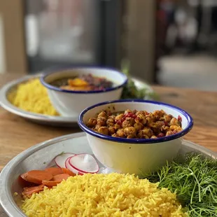 POMEGRANATE AND WALNUT STEW &amp; RICE / VEGAN ANAARBIJ
