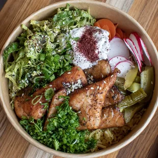 Smoked Fish Rice Bowl