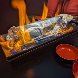 Flaming Dragon