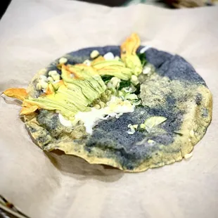 Squash Blossom Quesadilla