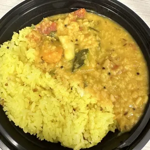 Mini vegetarian bowl with kabocha $9.50