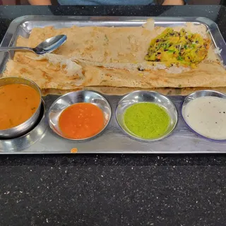 Rava Masala Dosa