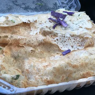 Onion Rava Masala Dosa