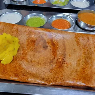Ghee Podi Masala Dosa