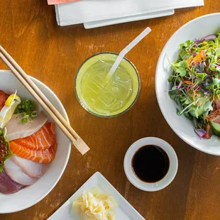 sashimi, sushi and sashimi, food, sushi