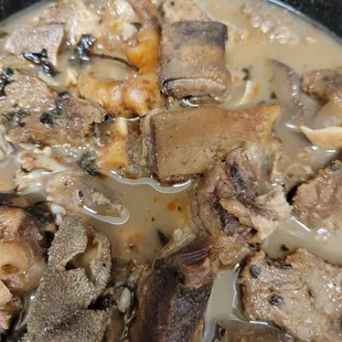 Goat meat pepper soup