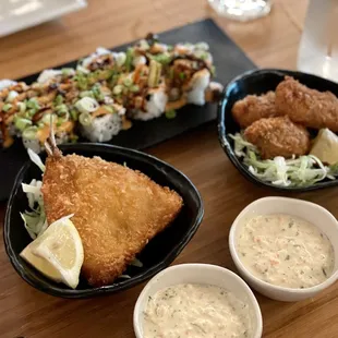 Aji Fry, Kaki Fry, and Superfly