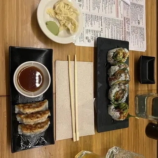 Homemade Gyoza