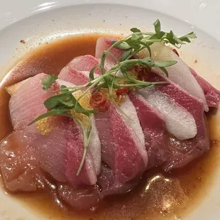 Yellowtail Asian Pear Hotate