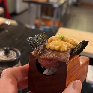 Seabass Mini Handroll