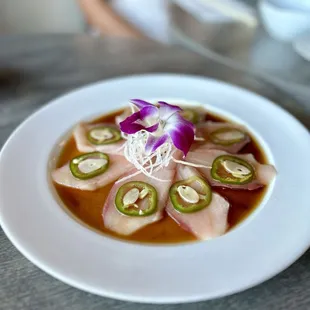 Yellowtail Jalapeño Sashimi