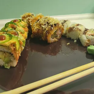 Left to right- Obama, Explosion, crunch crab