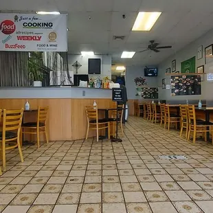 Literally at the door.