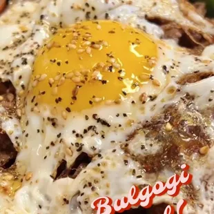a close up of a plate of food